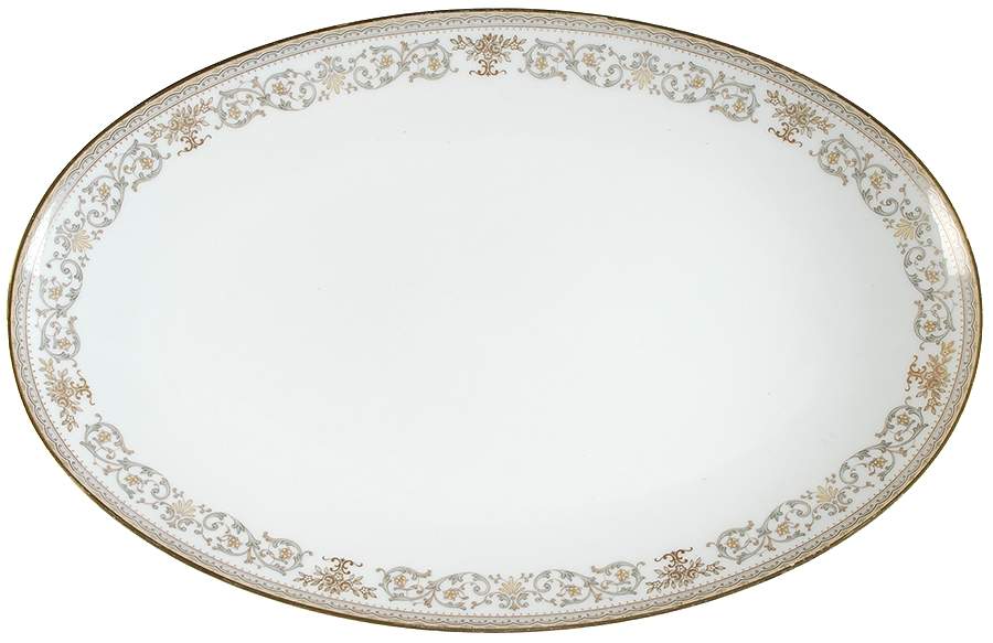 Gracelyn 16" Oval Serving Platter by Noritake-1