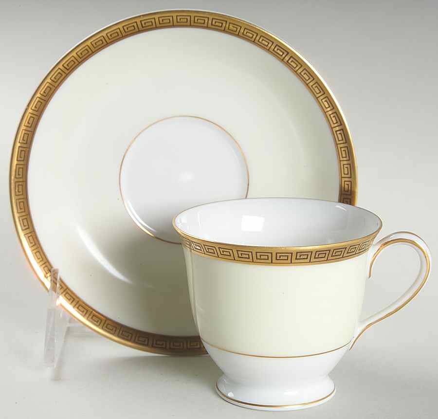 Gracewood Footed Demitasse Cup & Saucer Set by Noritake-1