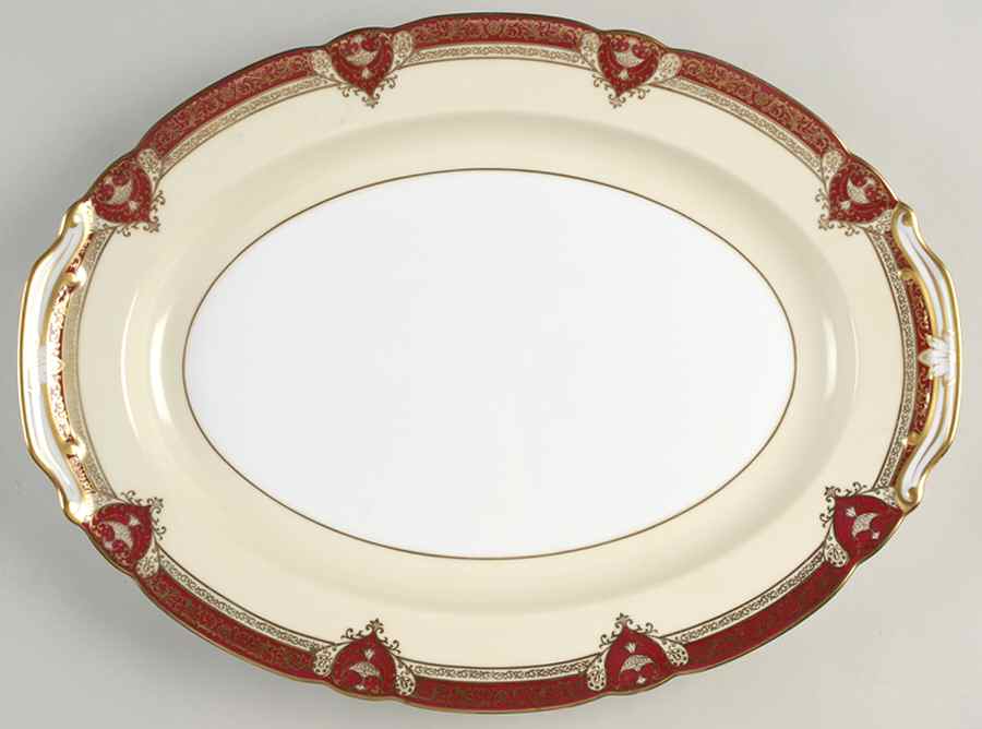 Graceland 16" Oval Serving Platter by Noritake-1