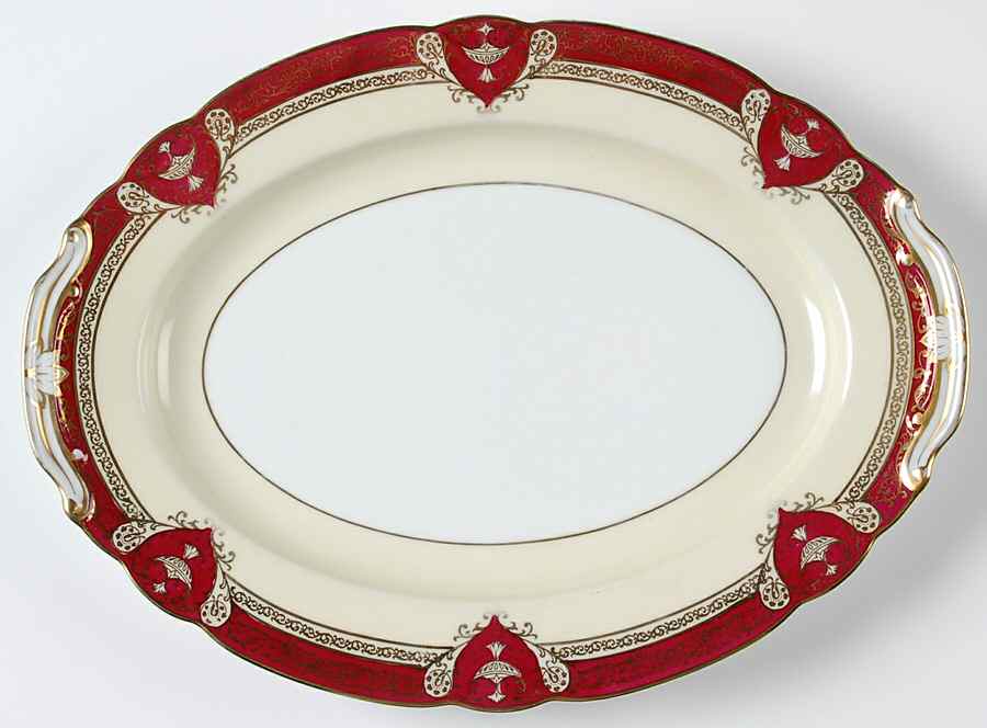 Graceland 11" Oval Serving Platter by Noritake-1