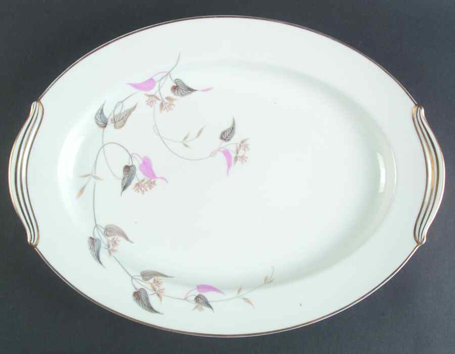 Gracia 16" Oval Serving Platter by Noritake-1