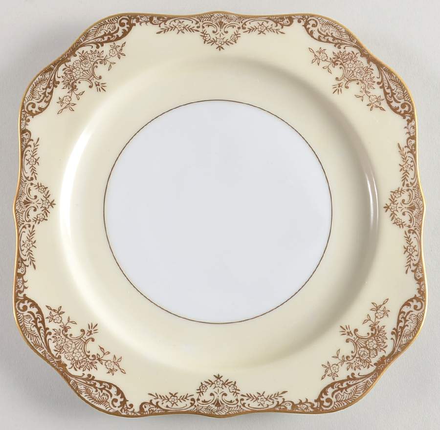 Grafton Square Luncheon Plate by Noritake-1