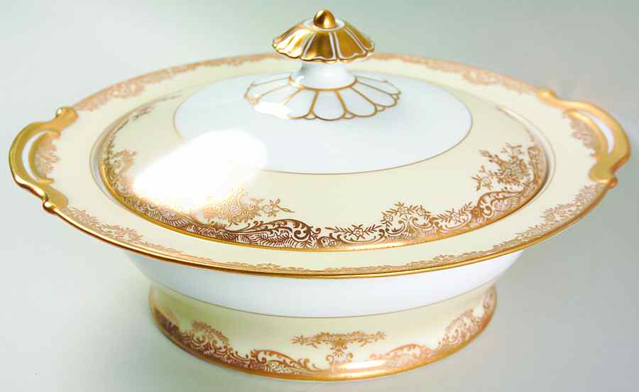 Grafton Round Covered Vegetable by Noritake-1