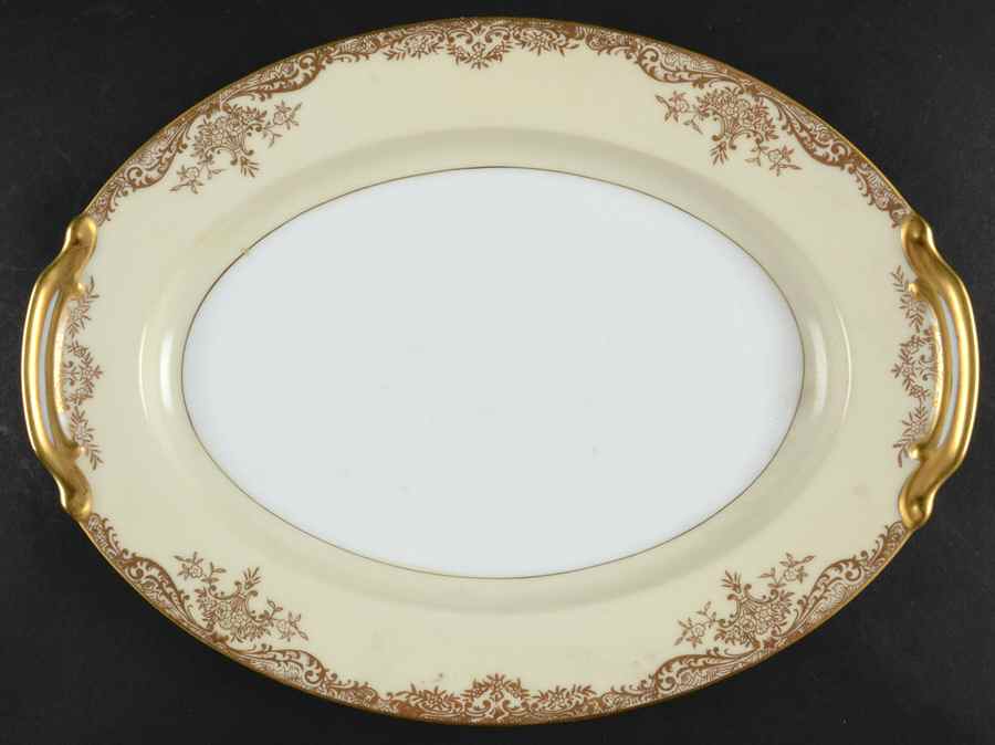 Grafton 11" Oval Serving Platter by Noritake-1