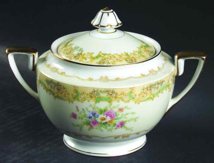 Gramatan Sugar Bowl & Lid by Noritake-1