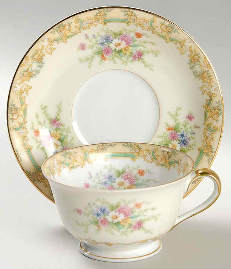 Gramatan Footed Cup & Saucer Set by Noritake-1