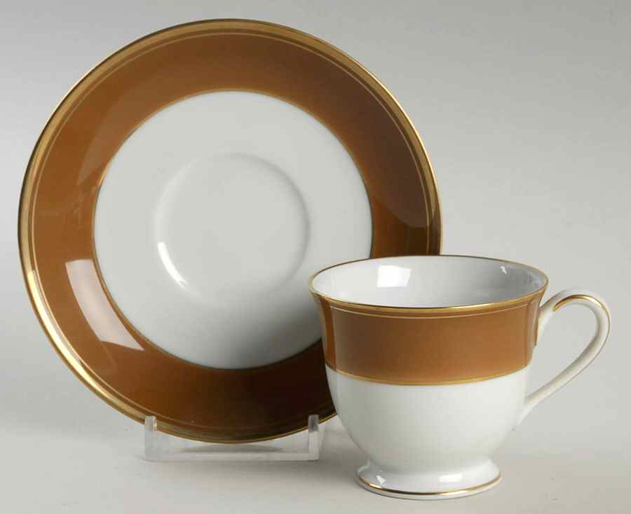 Granada Footed Demitasse Cup & Saucer Set by Noritake-1