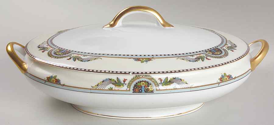 Granada Oval Covered Vegetable by Noritake-1