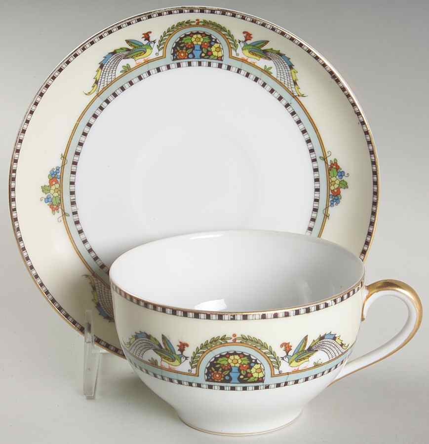 Granada Oversized Cup & Saucer Set by Noritake-1