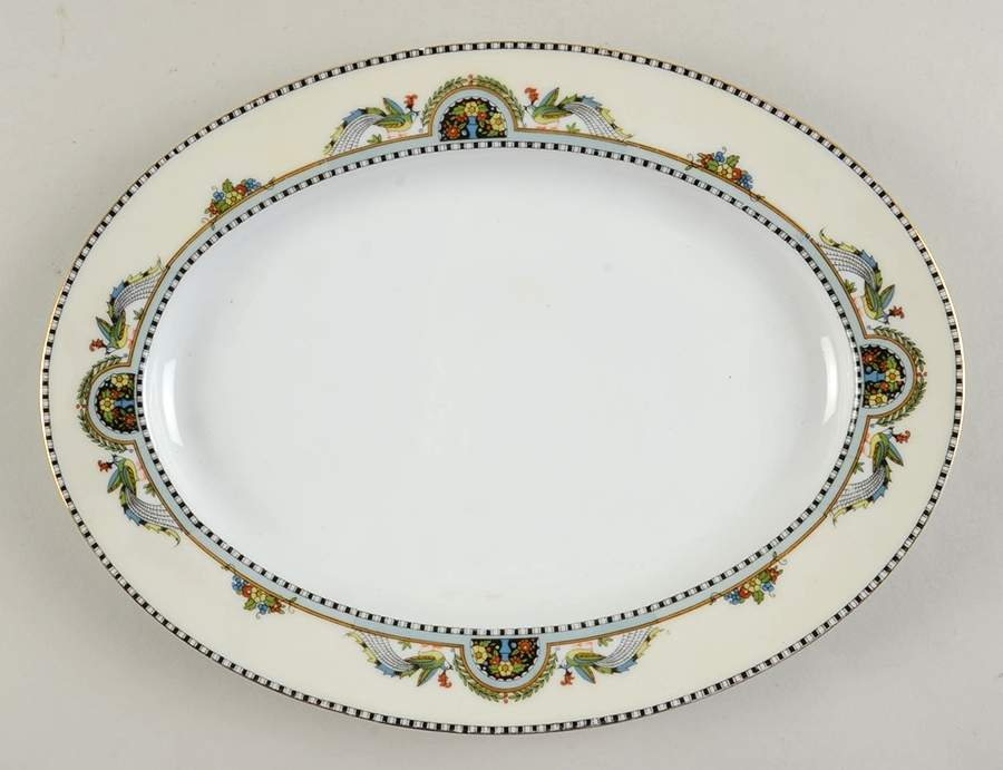 Granada 11" Oval Serving Platter by Noritake-1