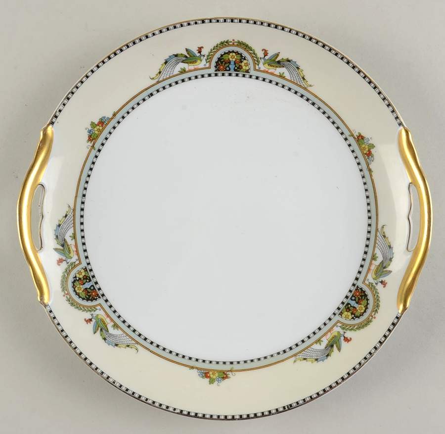 Granada Handled Cake Plate by Noritake-1