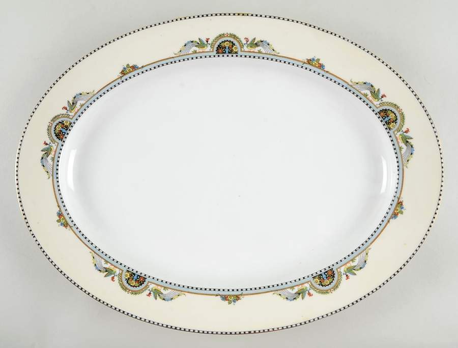 Granada 16" Oval Serving Platter by Noritake-1