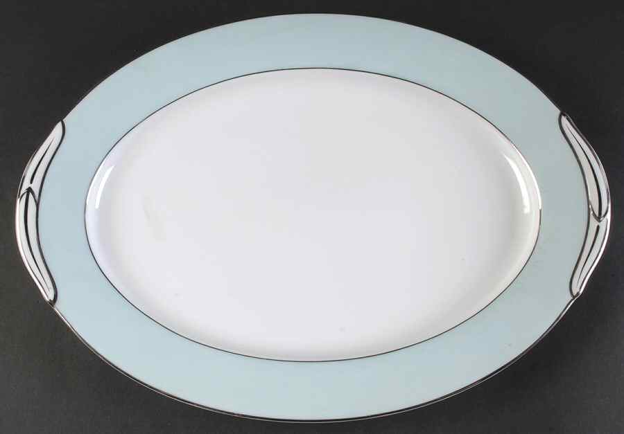Grandeur 16" Oval Serving Platter by Noritake-1