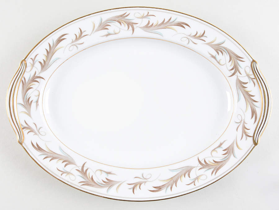 Granville 11" Oval Serving Platter by Noritake-1