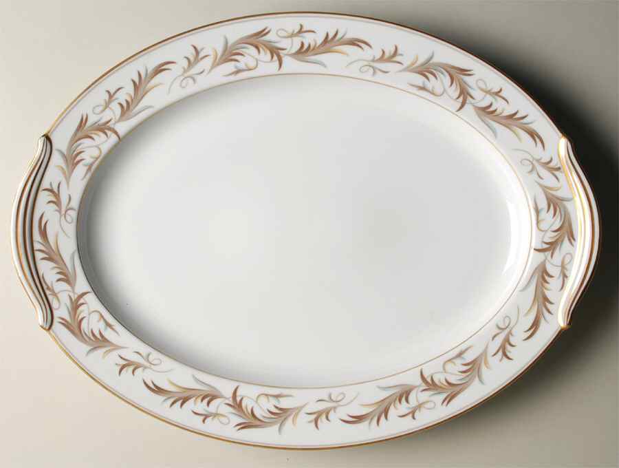 Granville 16" Oval Serving Platter by Noritake-1