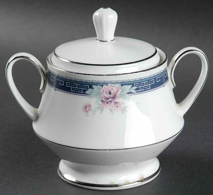 Granville Sugar Bowl & Lid by Noritake-1
