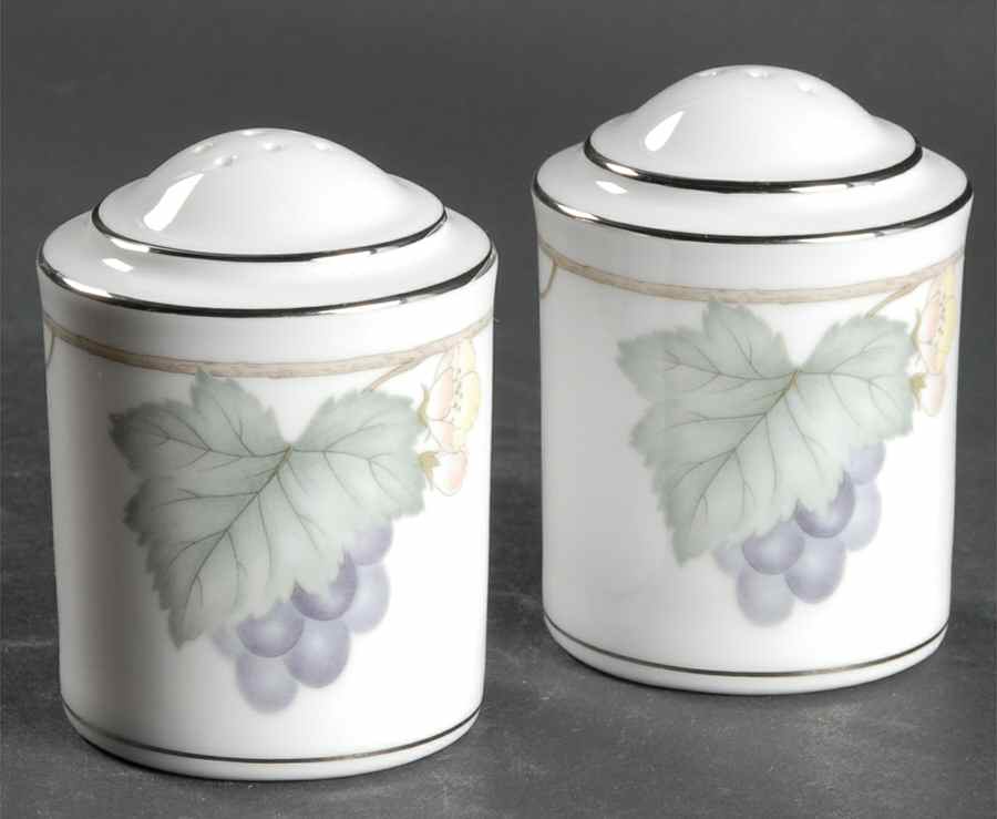 Grape Arbor Salt & Pepper Set by Noritake-1