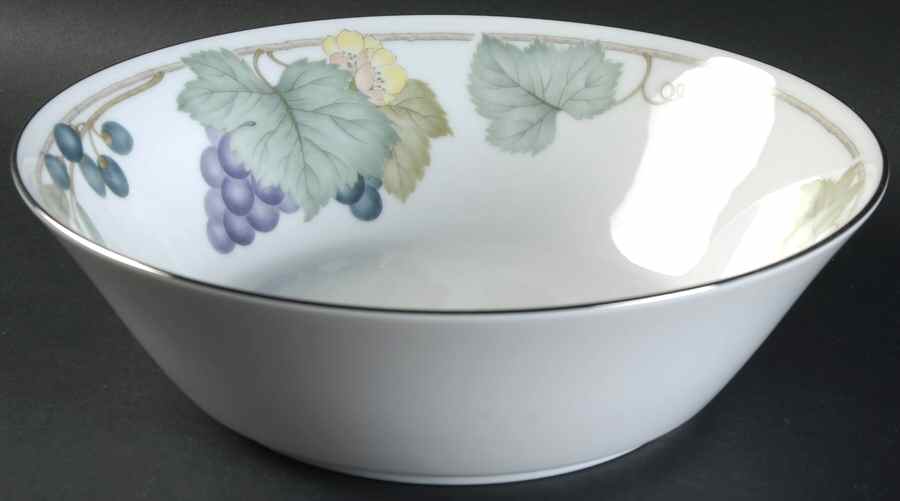 Grape Arbor 8" Round Vegetable Bowl by Noritake-1