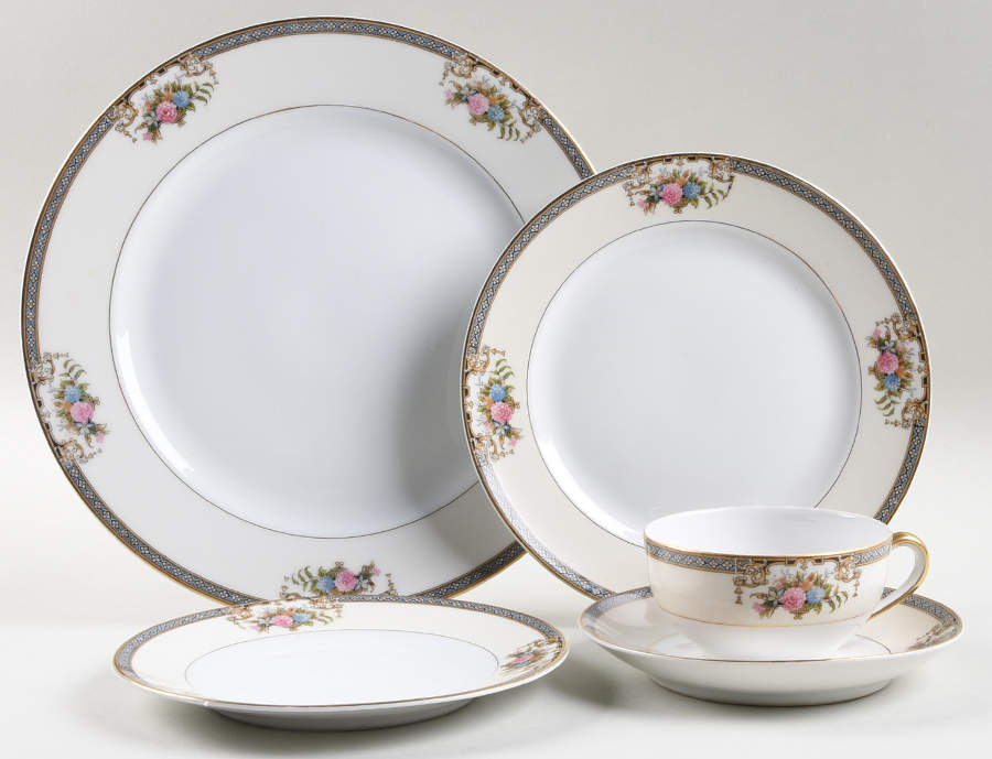 Grasmere 5 Piece Place Setting by Noritake-1