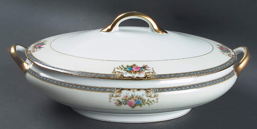 Grasmere Oval Covered Vegetable by Noritake-1