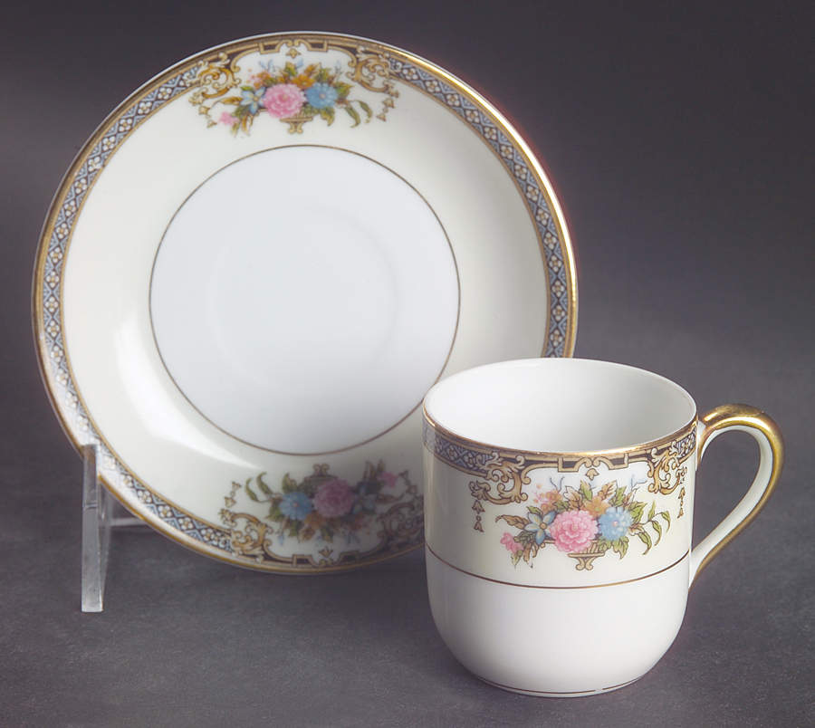 Grasmere Flat Demitasse Cup & Saucer Set by Noritake-1