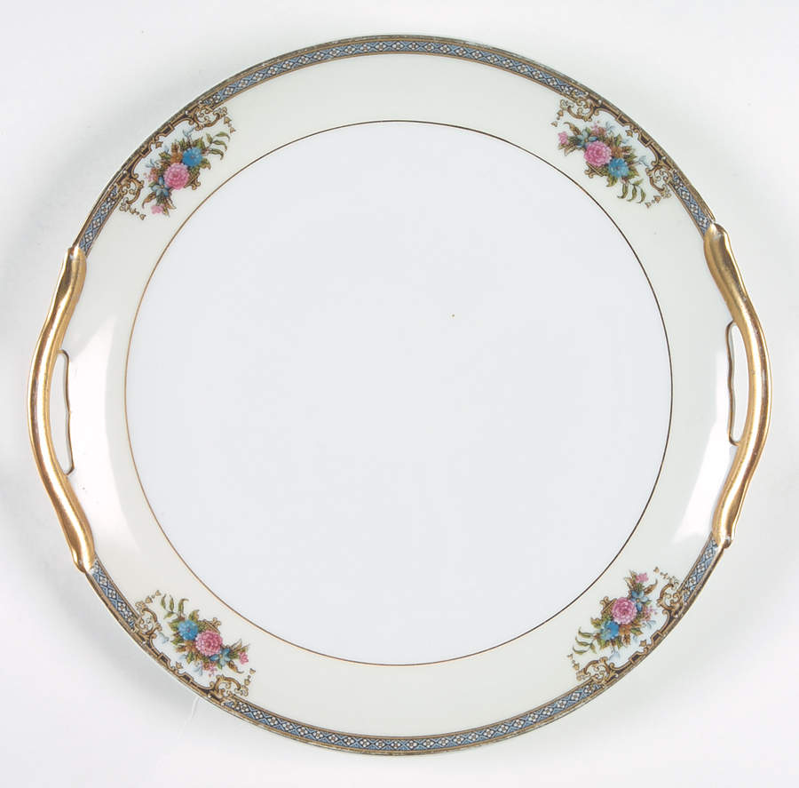 Grasmere Handled Cake Plate by Noritake-1