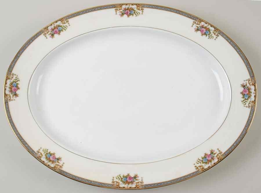 Grasmere 16" Oval Serving Platter by Noritake-1