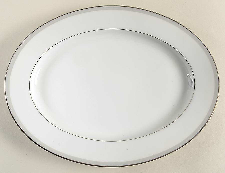 Graymere 11" Oval Serving Platter by Noritake-1