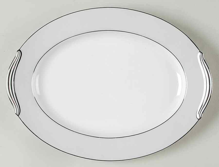 Grayburn 11" Oval Serving Platter by Noritake-1