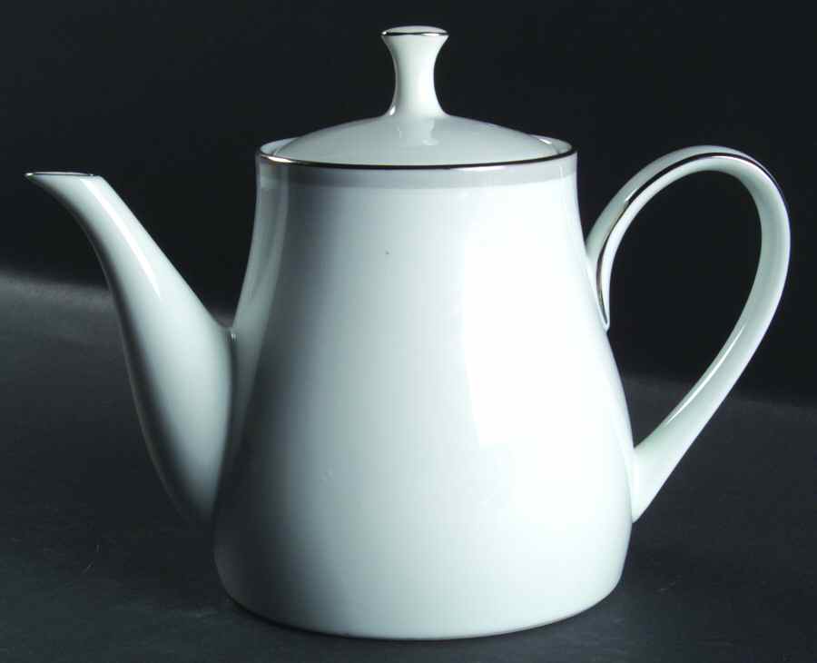 Graytone Teapot & Lid by Noritake-1