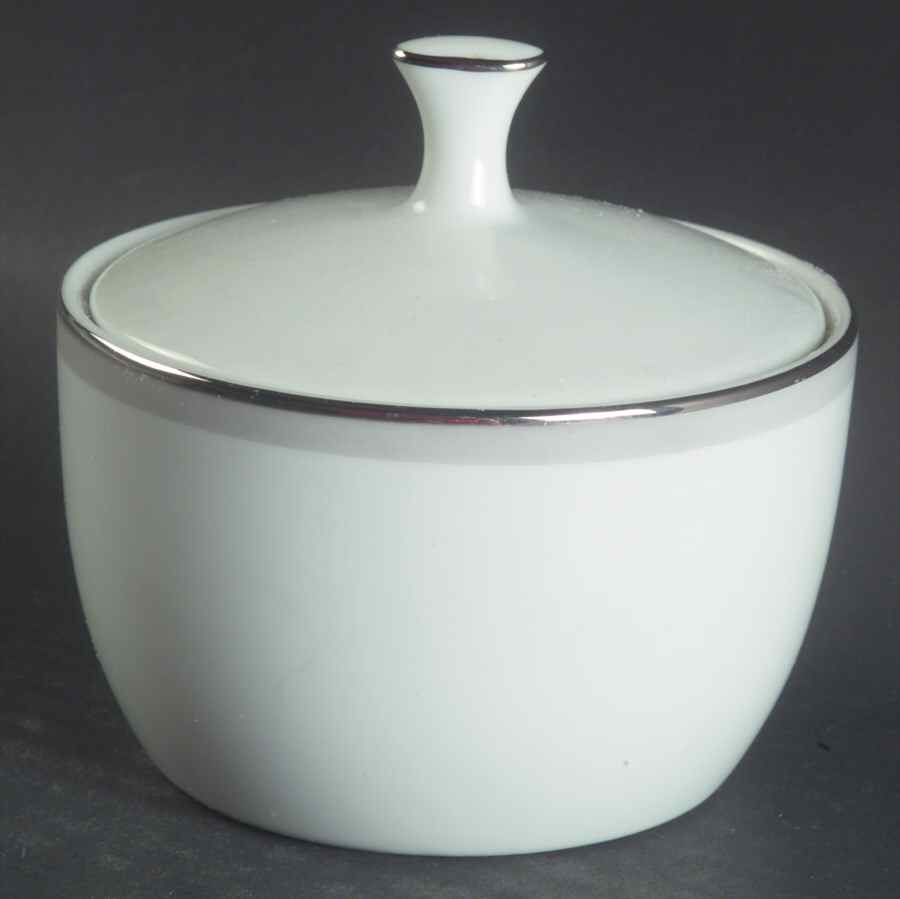 Graytone Sugar Bowl & Lid by Noritake-1