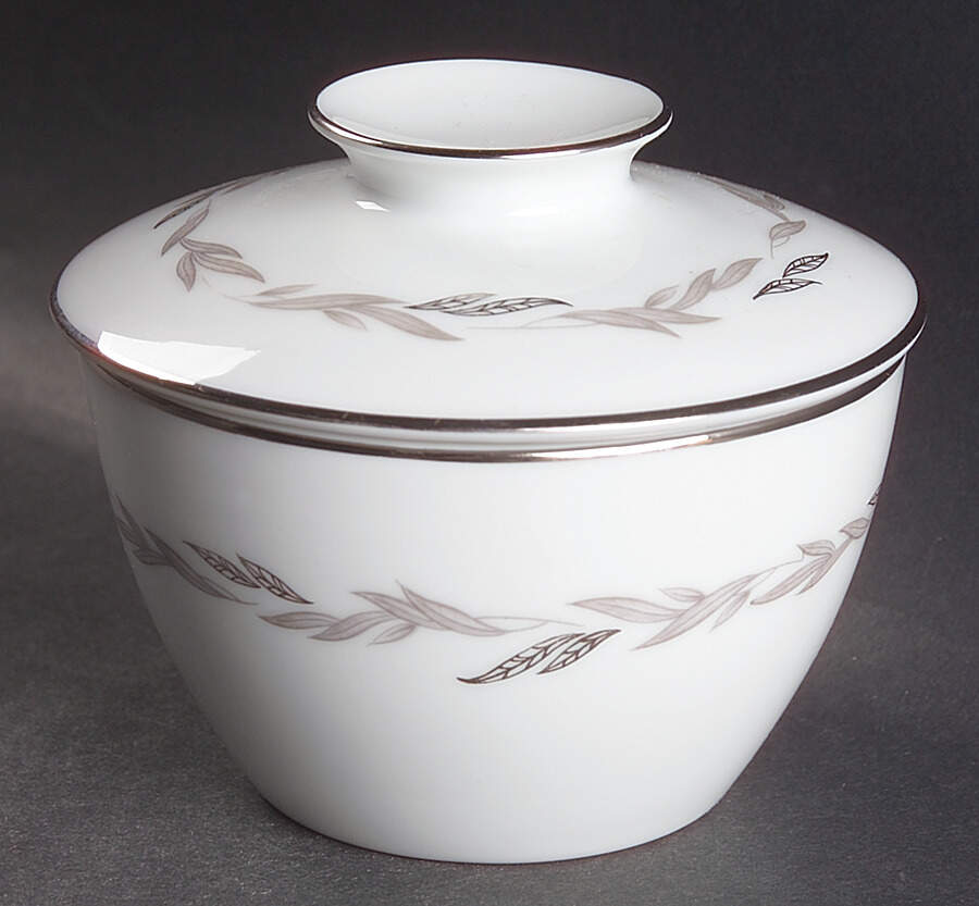 Graywood Sugar Bowl & Lid by Noritake-1
