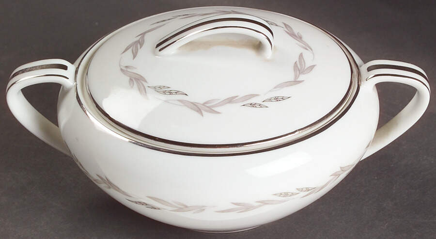 Graywood Sugar Bowl & Lid by Noritake-1