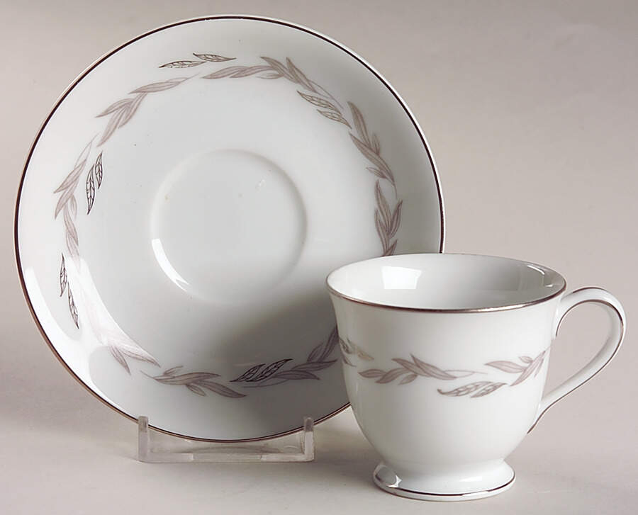Graywood Footed Demitasse Cup & Saucer Set by Noritake-1