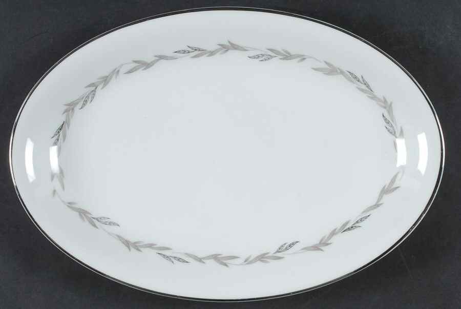 Graywood 12" Oval Serving Platter by Noritake-1