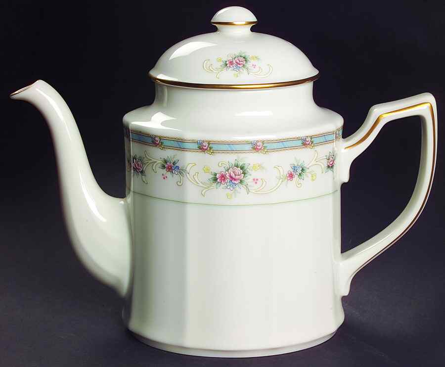 Greelay Tea/Coffee Pot & Lid by Noritake-1