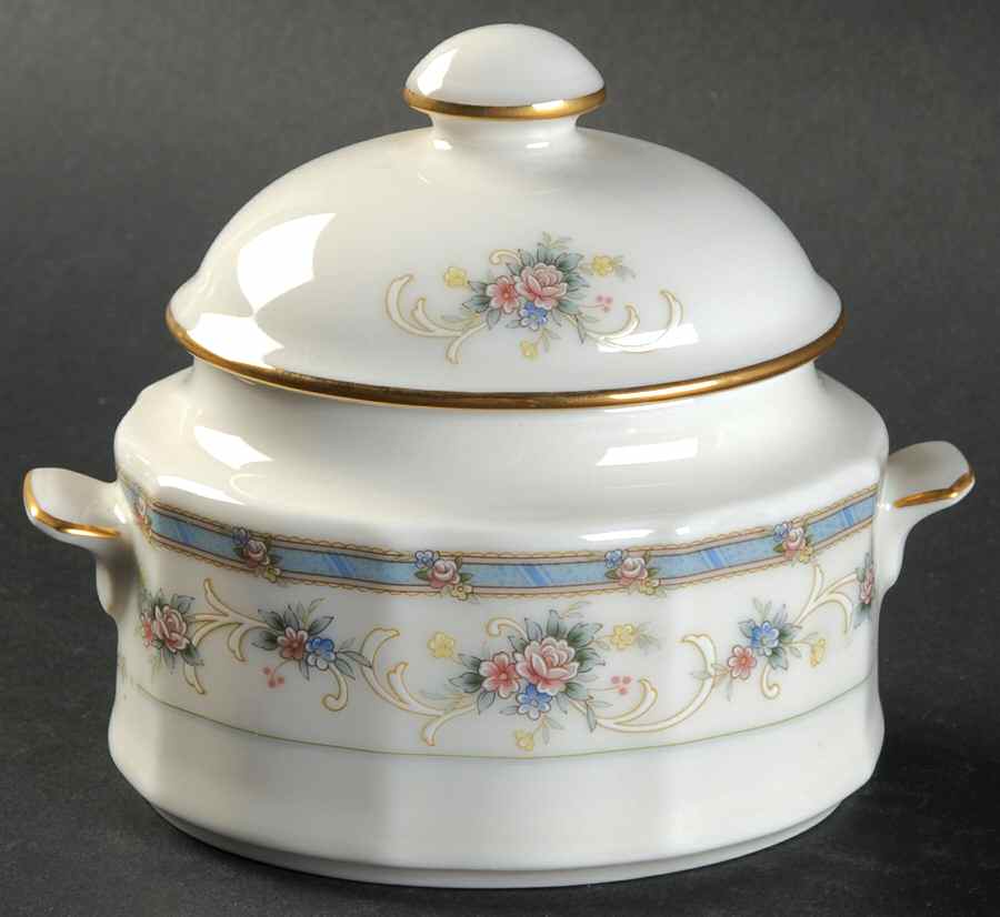Greelay Sugar Bowl & Lid by Noritake-1