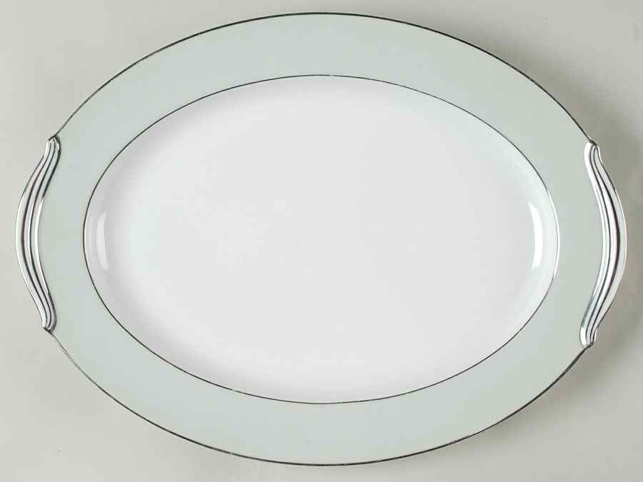 Greencourt 16" Oval Serving Platter by Noritake-1