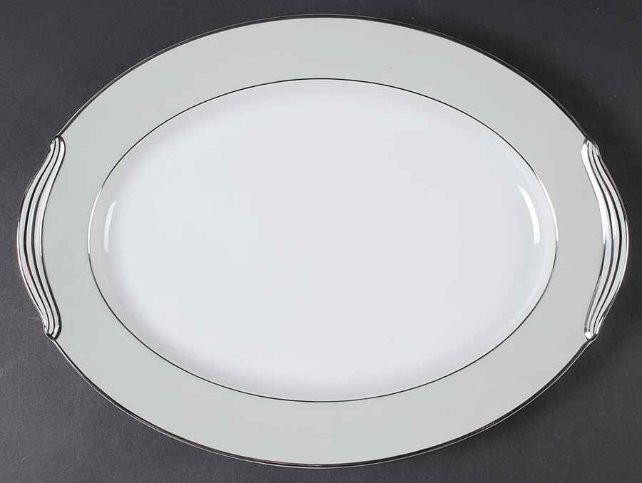Greencourt 13" Oval Serving Platter by Noritake-1