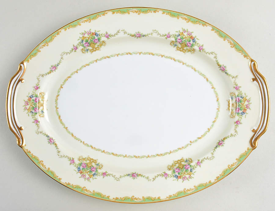 Greenbrier 13" Oval Serving Platter by Noritake-1