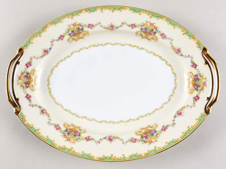 Greenbrier 11" Oval Serving Platter by Noritake-1