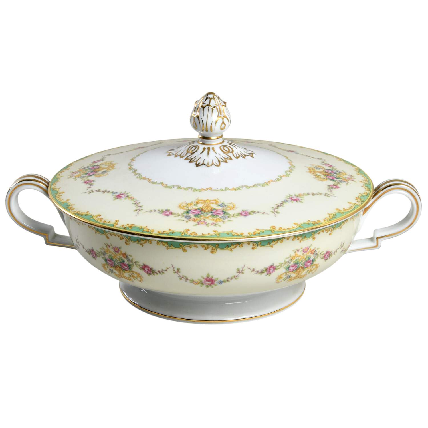 Greenbrier Round Covered Vegetable by Noritake-1