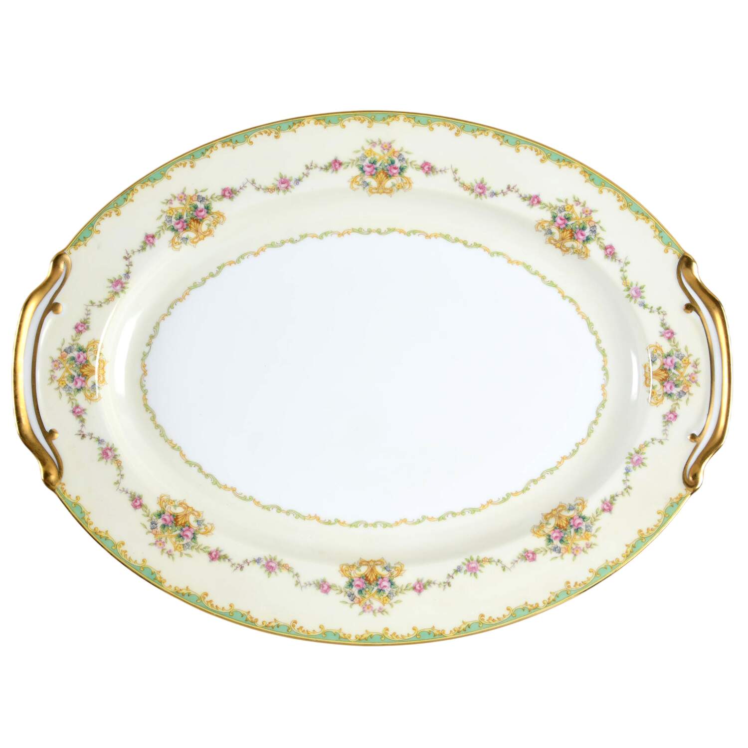 Greenbrier 16" Oval Serving Platter by Noritake-1