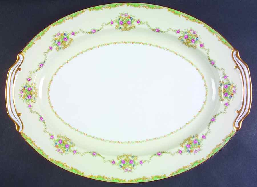 Greenbriar 16" Oval Serving Platter by Noritake-1