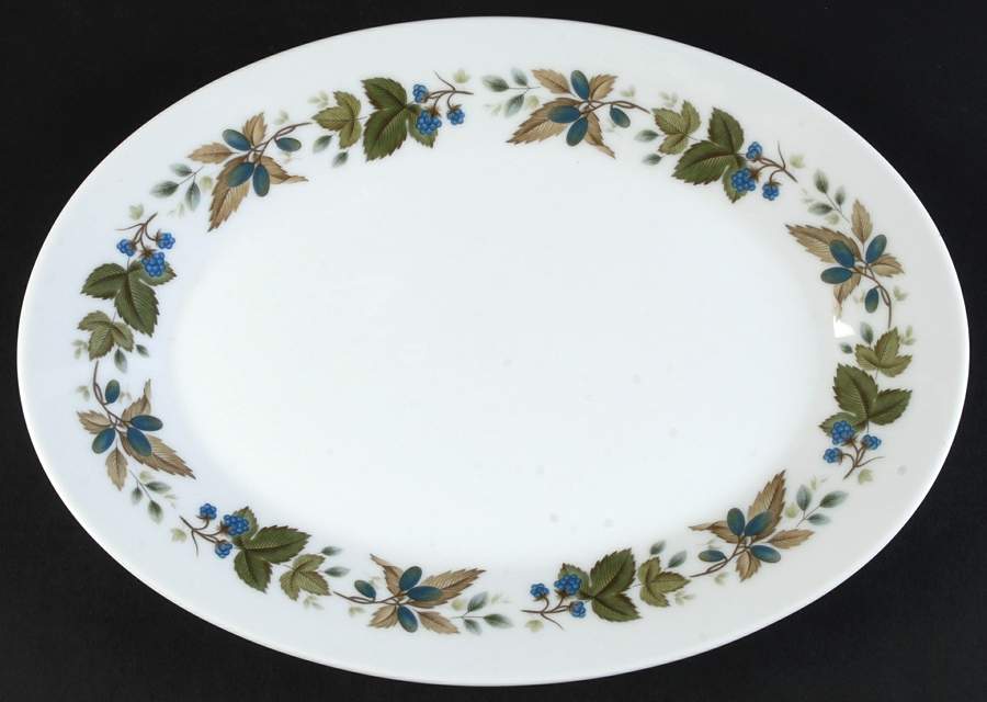 Greenbriar 12" Oval Serving Platter by Noritake-1