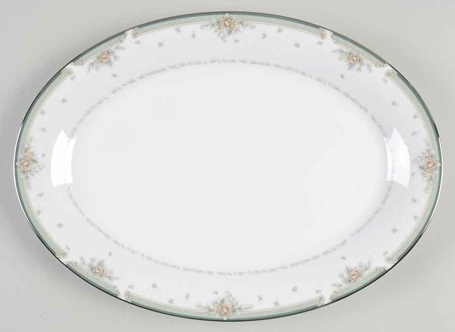 Greenbrier 12" Oval Serving Platter by Noritake-1