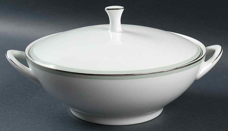 Greentone Round Covered Vegetable by Noritake-1
