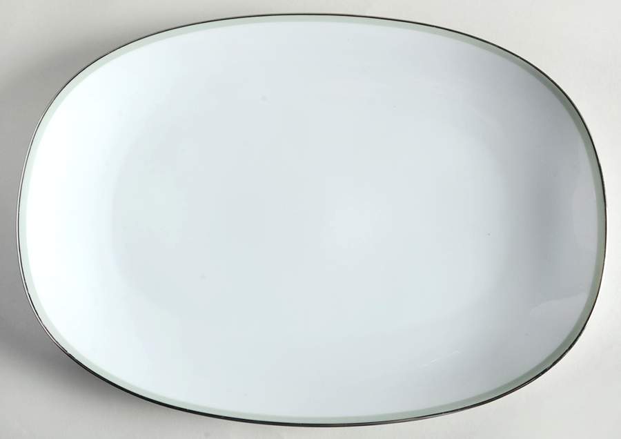 Greentone 15" Oval Serving Platter by Noritake-1