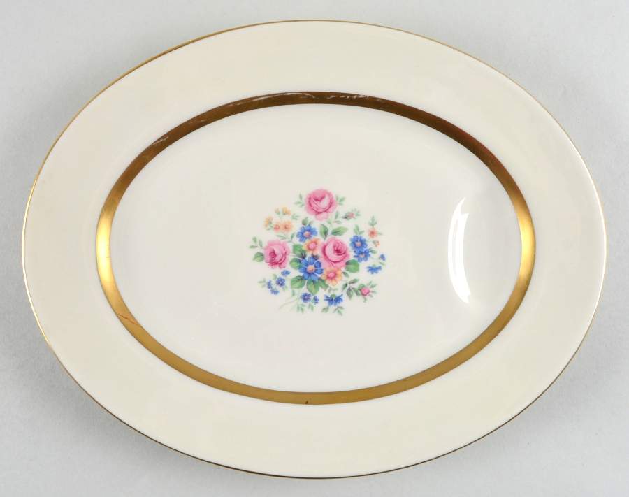 Greentone 11" Oval Serving Platter by Noritake-1