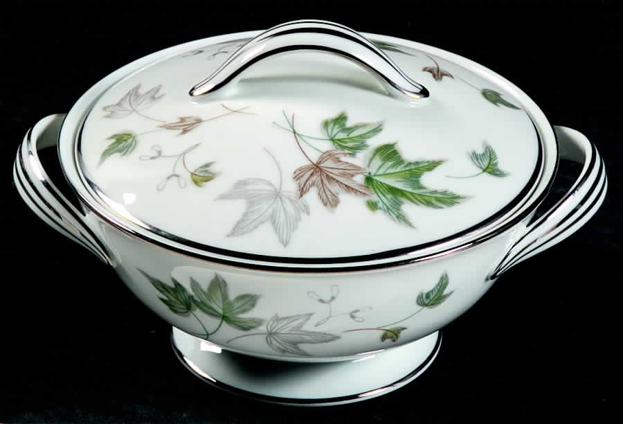 Greenwood Sugar Bowl & Lid by Noritake-1
